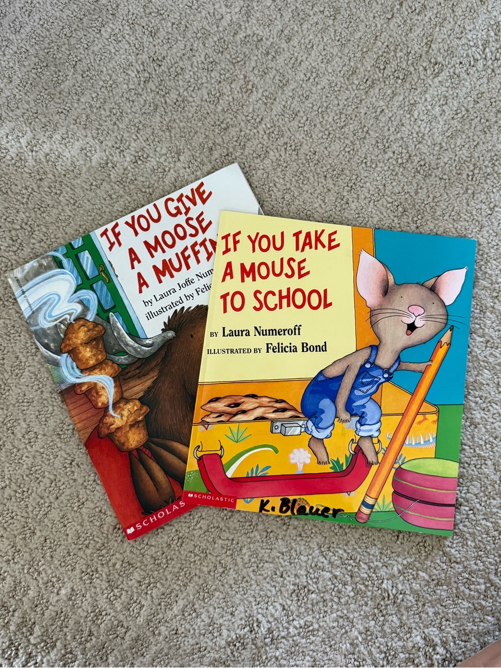 Laura Numeroff Books ( Mouse & Moose)